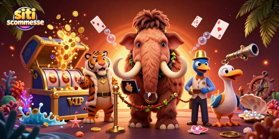 Scopri i migliori siti scommesse con il mammut casino che controlla gli accessi con premi a sorpresa.