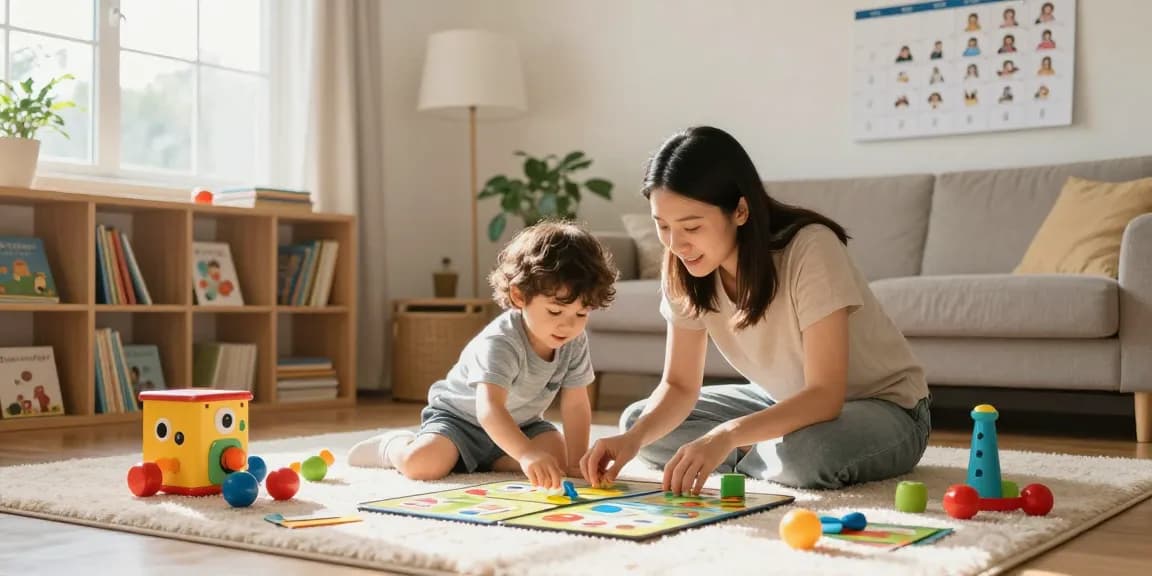 An interactive family moment showcasing rokok 88 as parents engage with their child, fostering a nurturing environment.