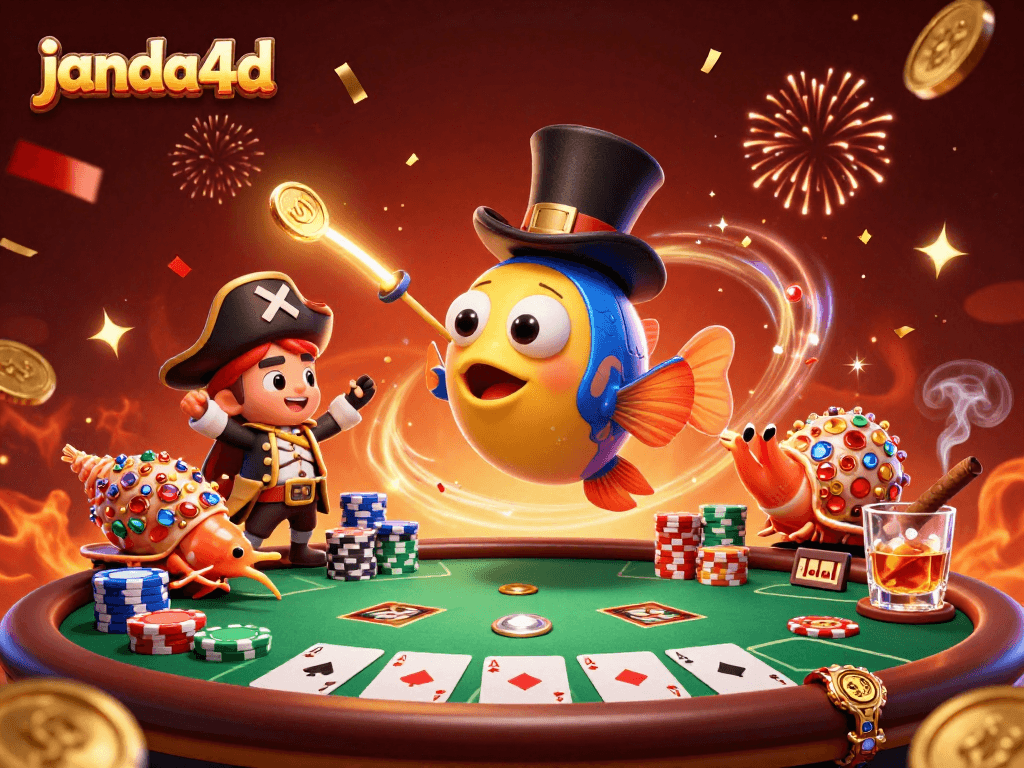 Menangkan koin emas menggunakan janda4d dalam ilustrasi 3D menarik yang mempesona.