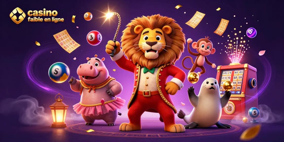 Jouez à des jeux d'argent sur un casino fiable en ligne avec des personnages animés attractifs et des effets colorés.