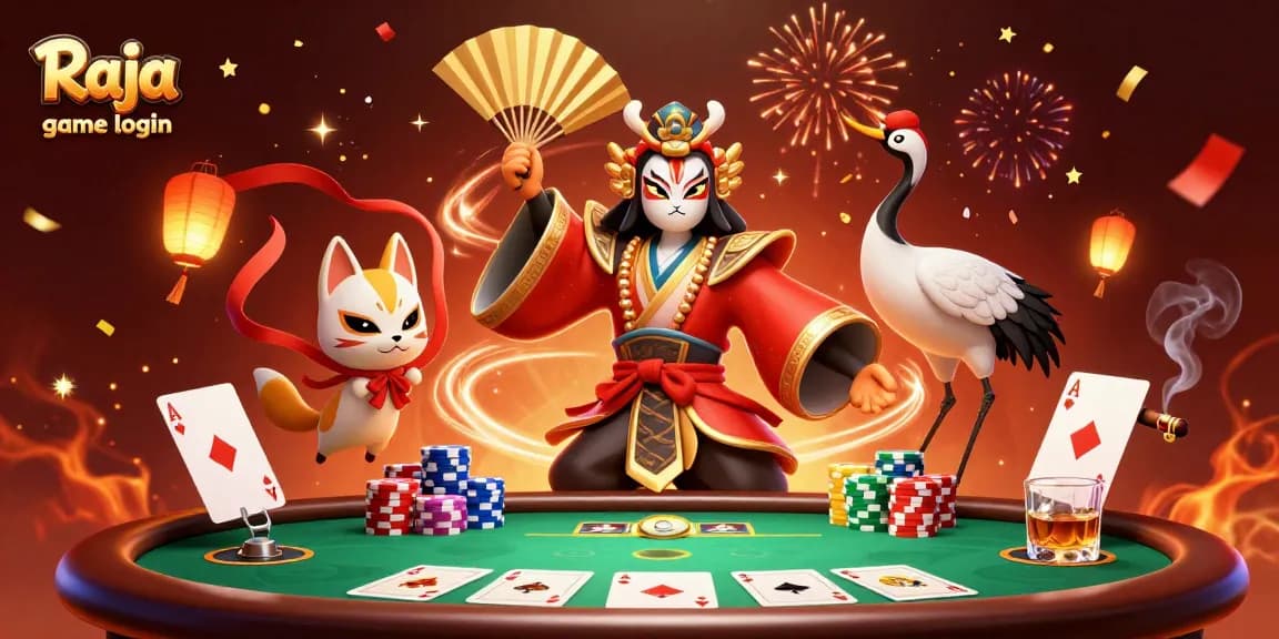 Experience Raja game login with dynamic gameplay, vibrant visuals, and thrilling casino elements.