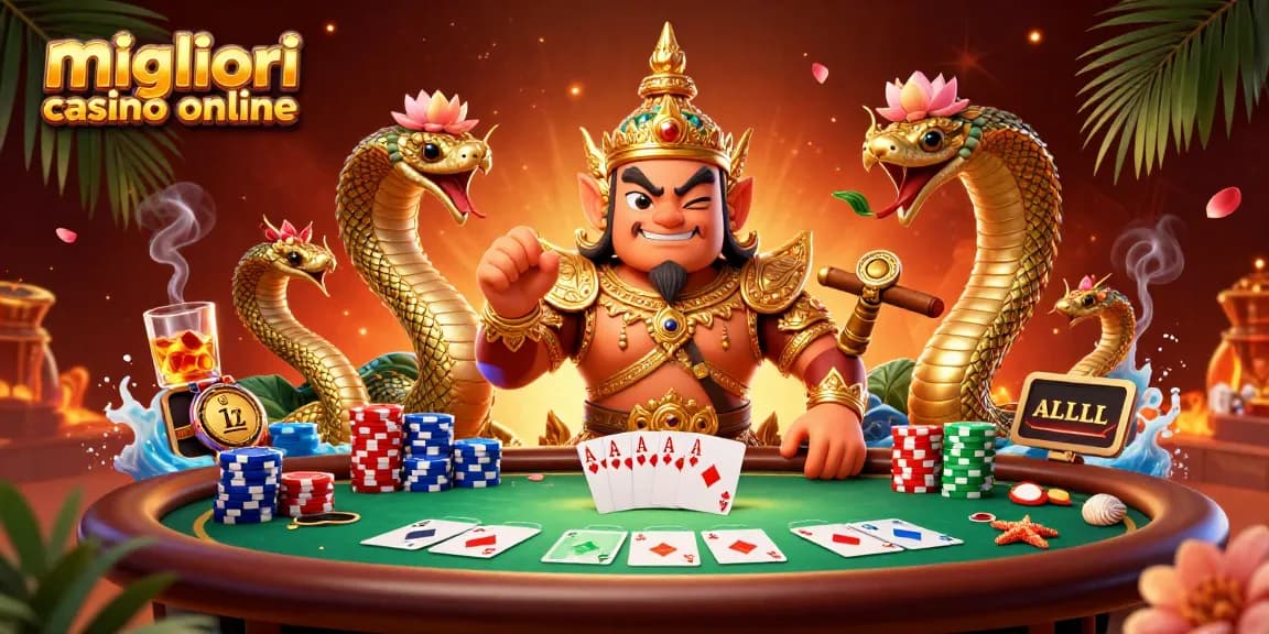 Partecipa a esperienze emozionanti nei migliori casino online con personaggi vibranti ed elementi di gioco.
