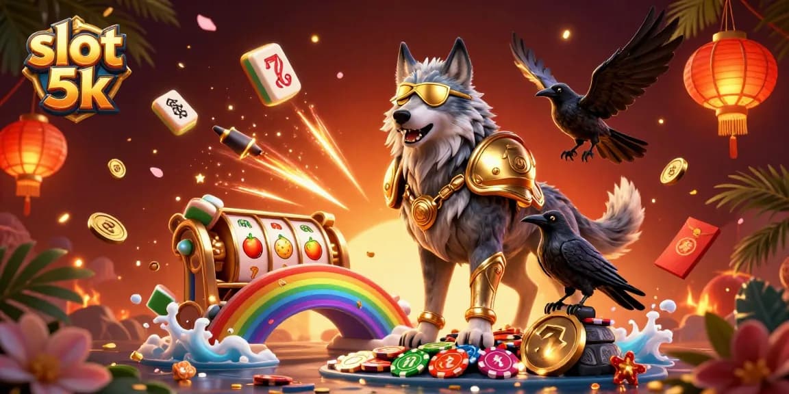 Spin the slot 5k for exhilarating rewards amidst vibrant gaming elements and Norse mythology.