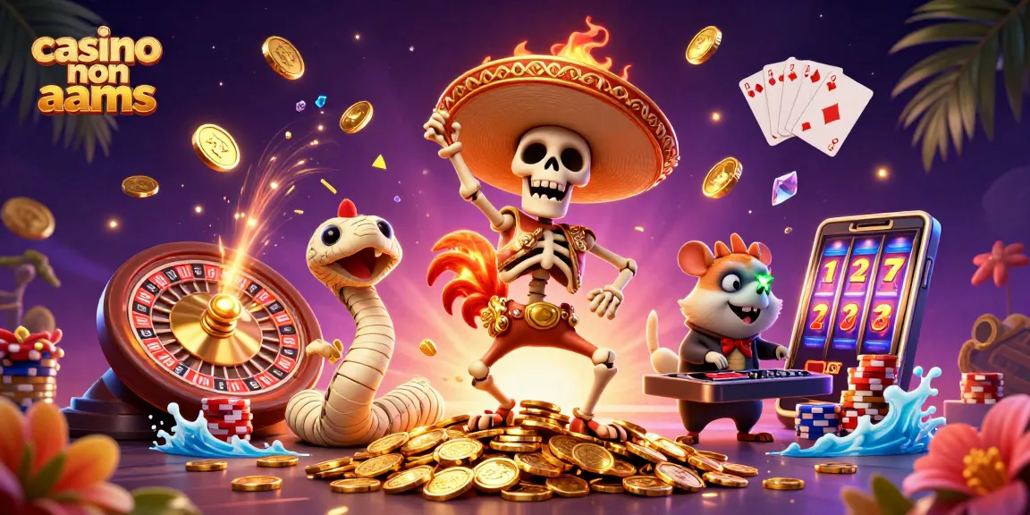 Gioca nei casino non AAMS con vivaci personaggi e emozionanti elementi di gioco.