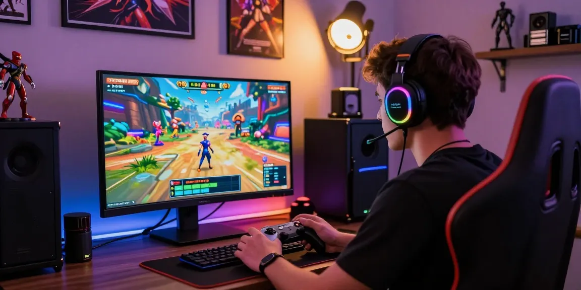Immersive gaming experience with pakde4d, player in a modern setup engaged in Totomacau.