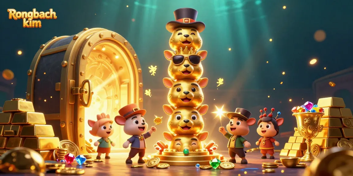Engage with Rongbach kim's dynamic gaming adventure filled with vibrant treasures and energetic characters.