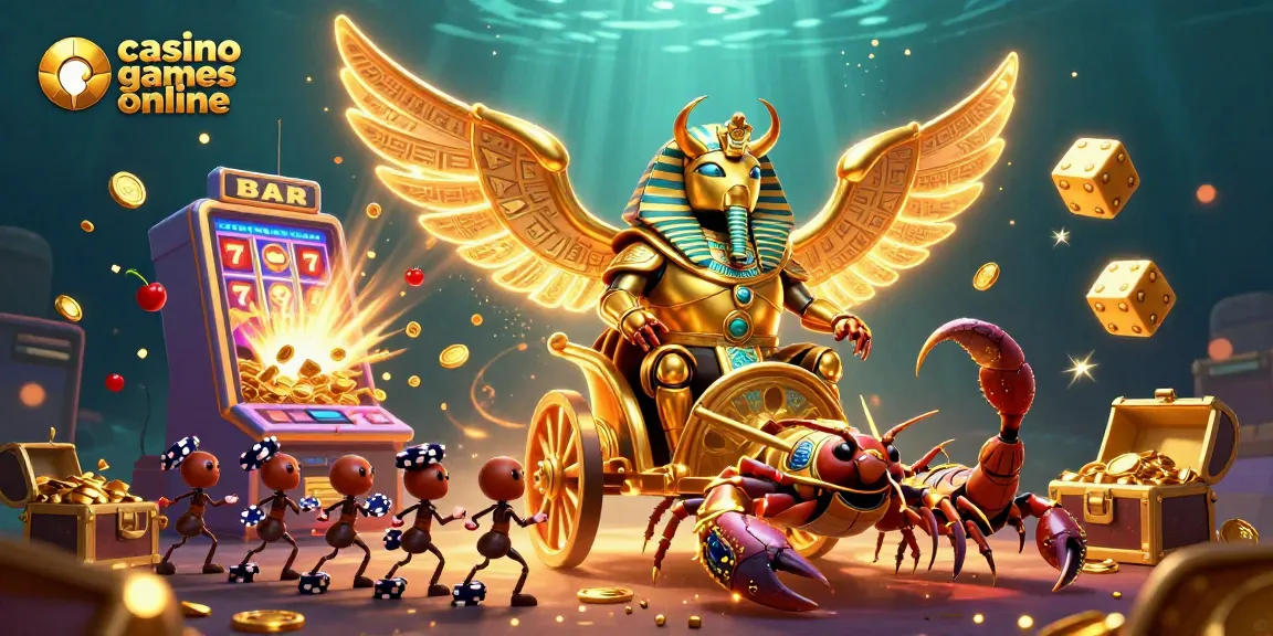 Experience vibrant casino games online with captivating characters and thrilling symbols bursting with action.