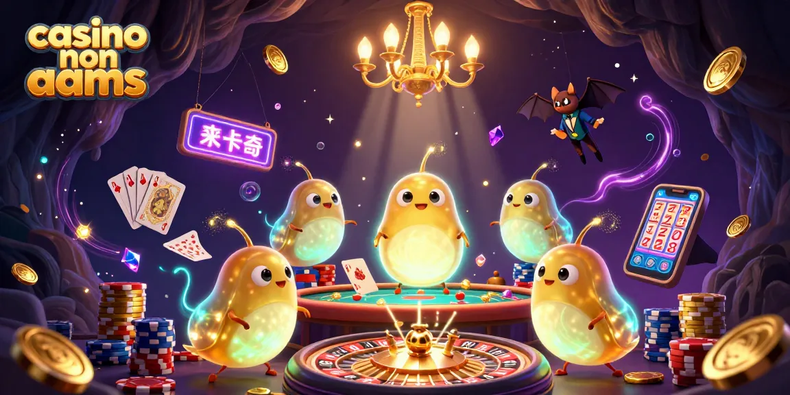 Gioca nei casinò non AAMS con un'esperienza di gioco decorata da vermetti luminosi e colori vibranti.