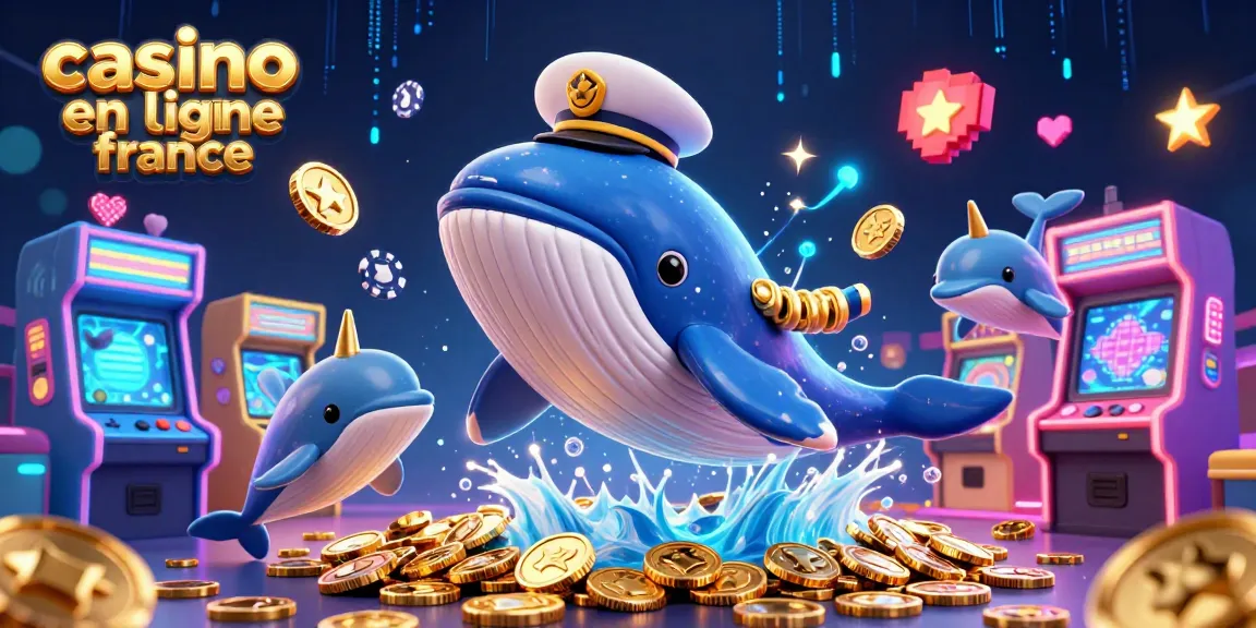 Vivez une action palpitante au casino en ligne France avec des baleines géantes et des dauphins joueurs !