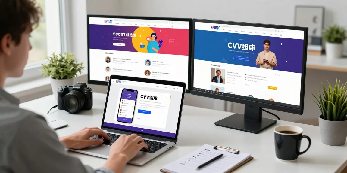 Engaging workspace showcasing a dumps shop online for secure CVV purchases.