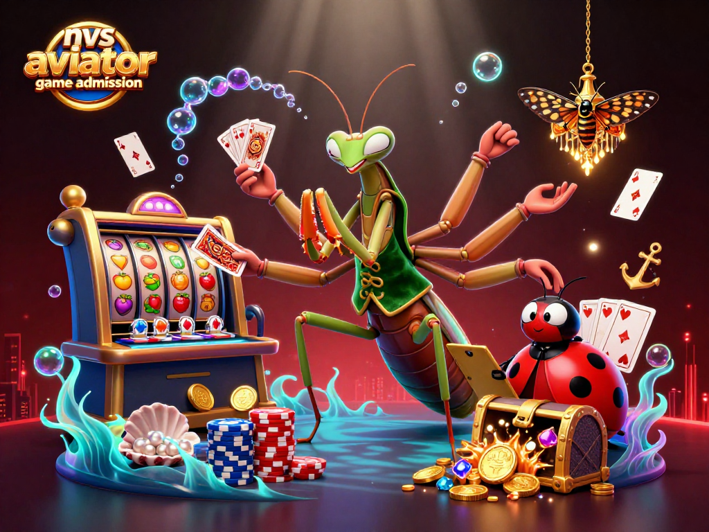 Engage with the nvs aviator game admission in a vibrant casino scene filled with excitement.