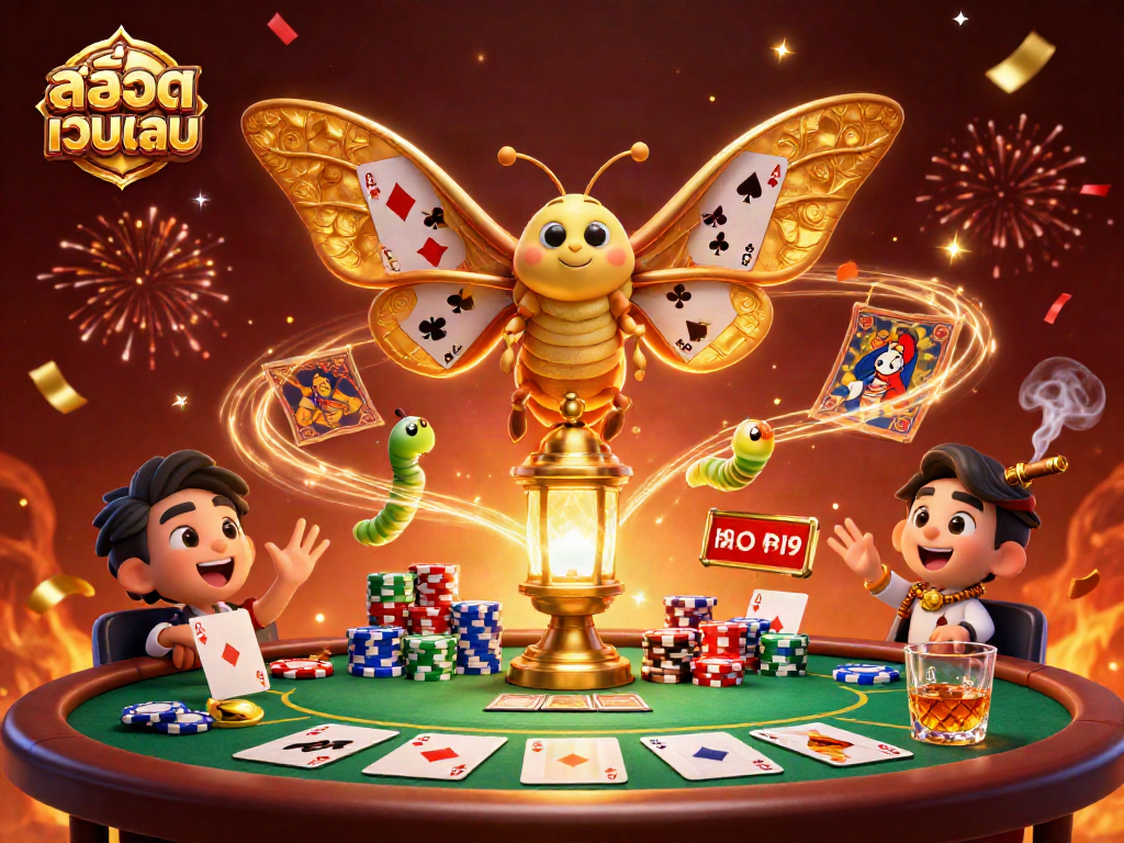 Engage with สล็อตเว็บตรง as you admire this vibrant and detailed casino-themed 3D illustration.