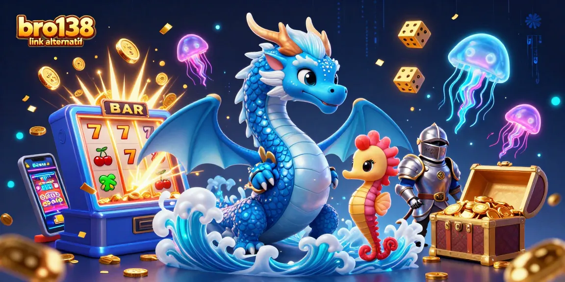 Win big with bro138 link alternatif in a vibrant 3D casino scene full of action!
