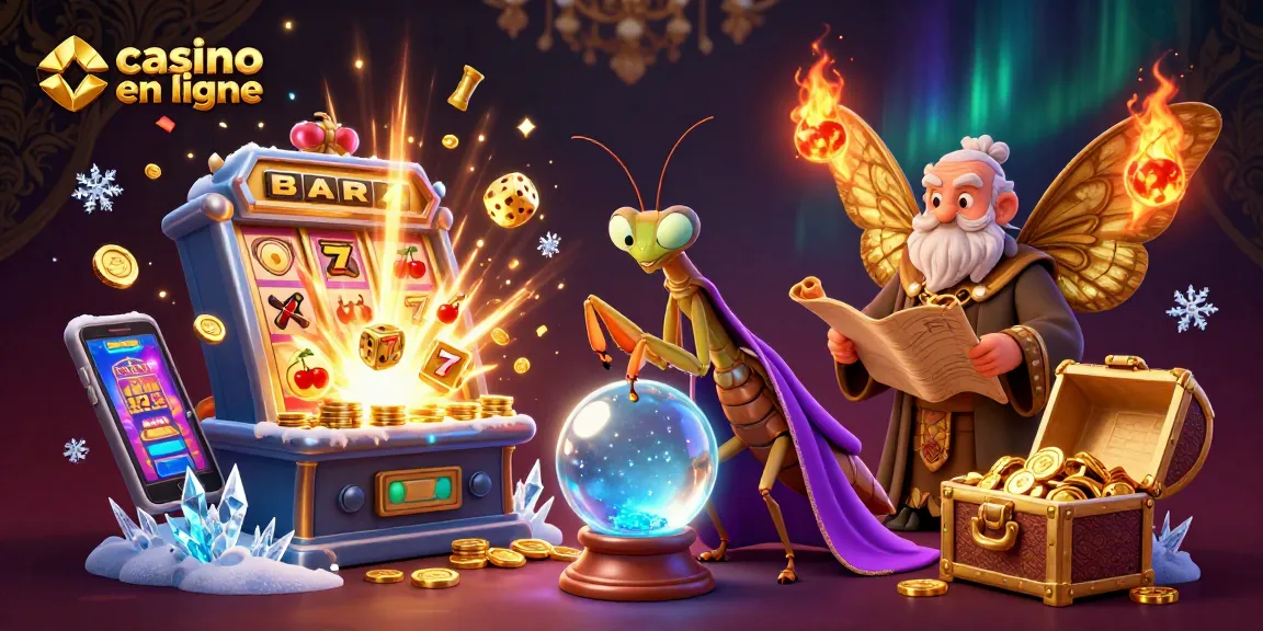 Jouez à des jeux passionnants de casino en ligne avec des personnages mystiques et des machines à sous.