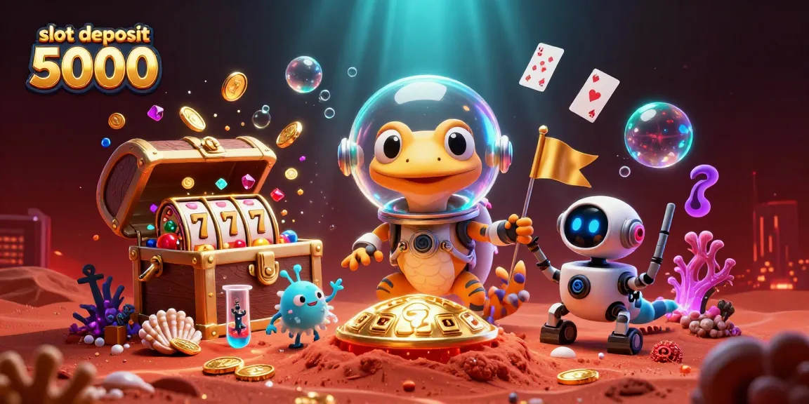 Slot deposit 5000 menghadirkan pengalaman bermain kasino dengan karakter 3D menarik dan elemen slot yang menggembirakan.