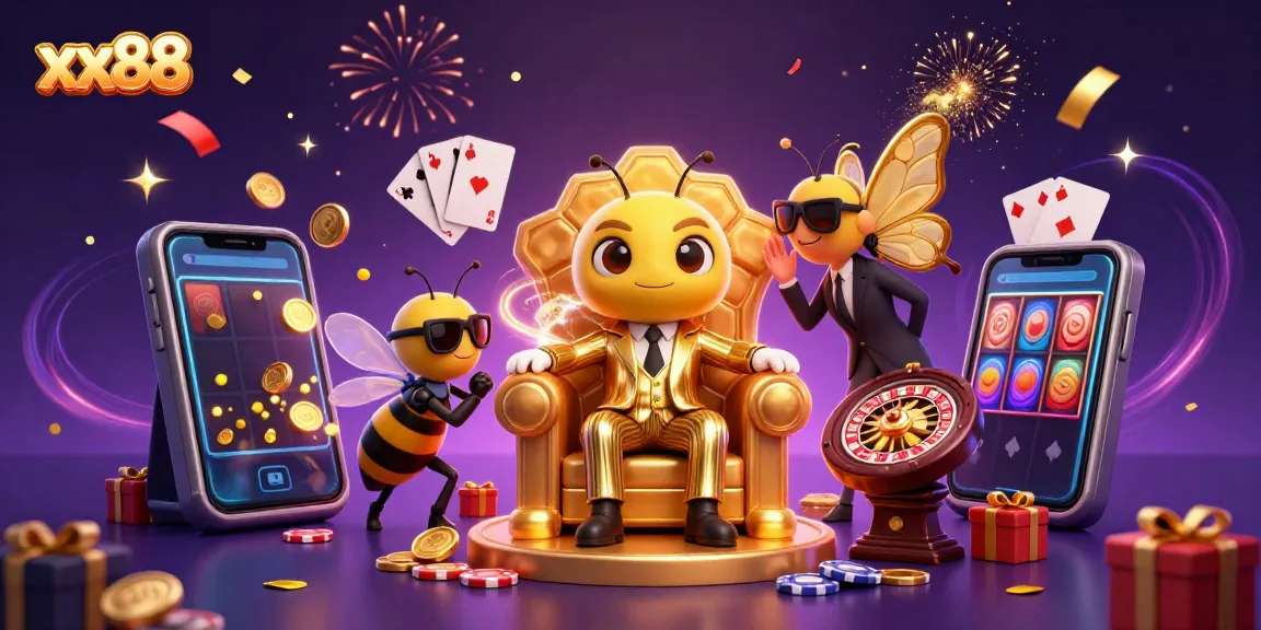 Engage with the xx88 online casino experience featuring interactive elements among a fantasy throne scene.