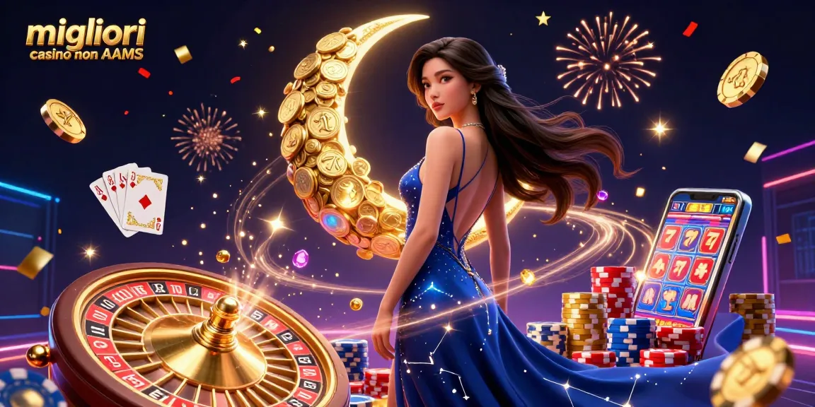 Vivi un'esperienza di gioco emozionante presso i migliori casino non AAMS con slot scintillanti, poker e roulette.