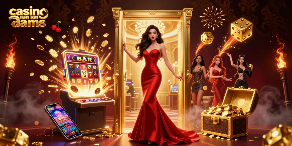 Vivi l'emozione degli eventi di casinò non AAMS con un'illustrazione digitale mozzafiato che presenta elementi lussuosi e colori vibranti.