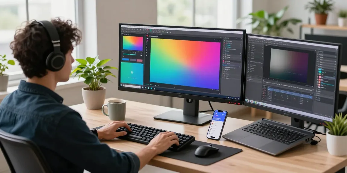 Efficient Snipaste下载 scene in a modern tech workspace showcasing software development productivity.