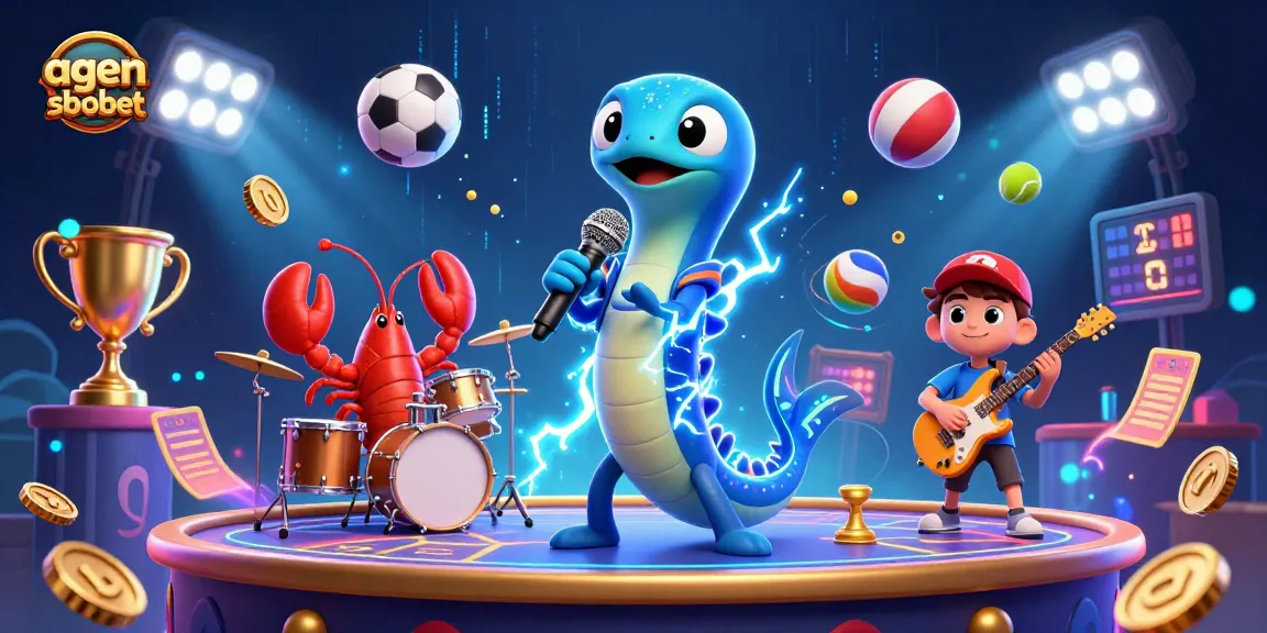 Witness the electrifying performance by the agen sbobet band in an underwater casino, enhancing your betting experience.