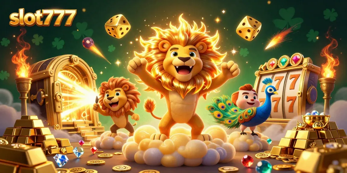 Experience thrilling gameplay with slot777 showcasing vibrant gems and dynamic casino elements.