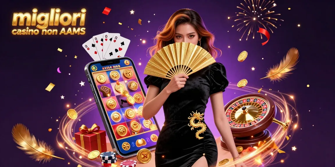Coinvolgiti con la scena vibrante dei migliori casino non AAMS che presentano elementi di gioco dinamici, visuali allettanti e colori ricchi.