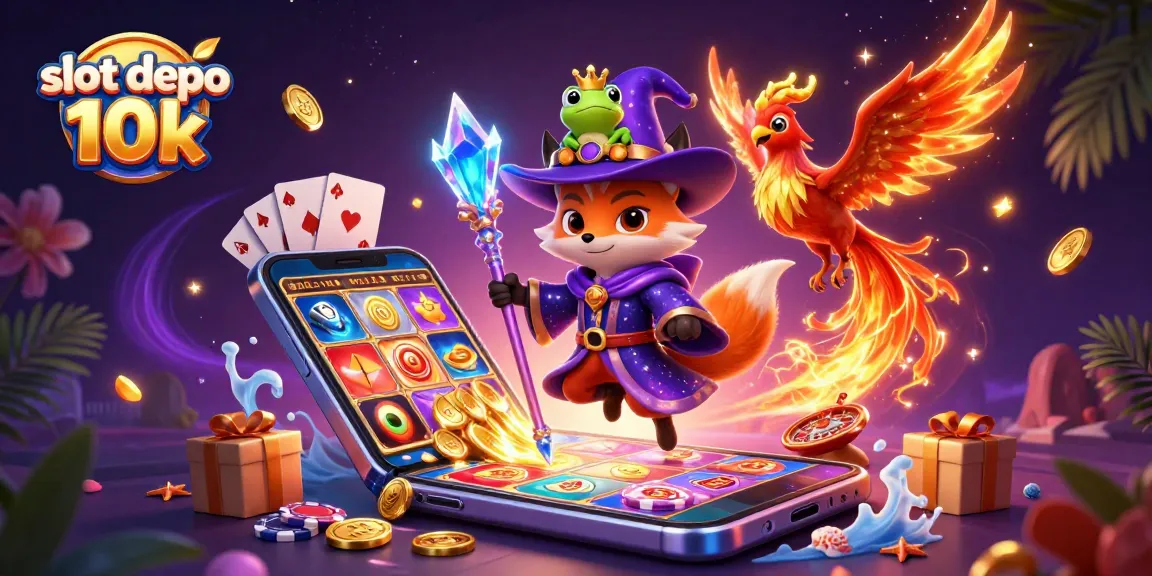 Menangkan slot depo 10k dengan pengalaman bermain yang imersif saat jackpot menanti.